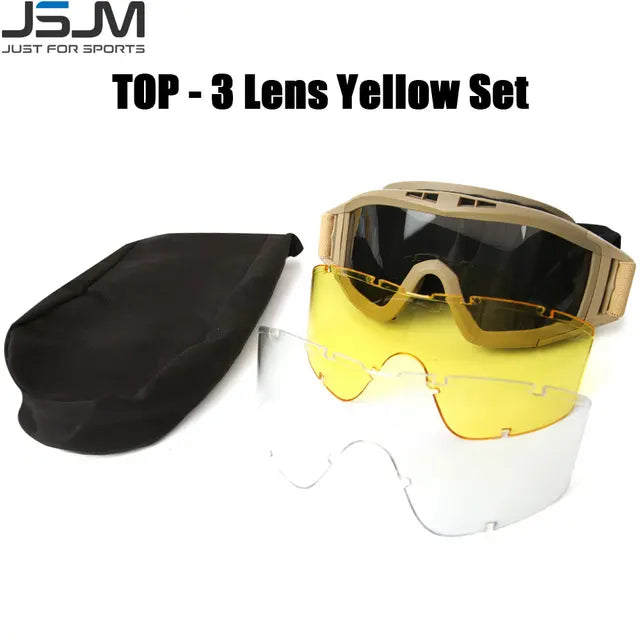 JSJM Tactical Airsoft Goggles